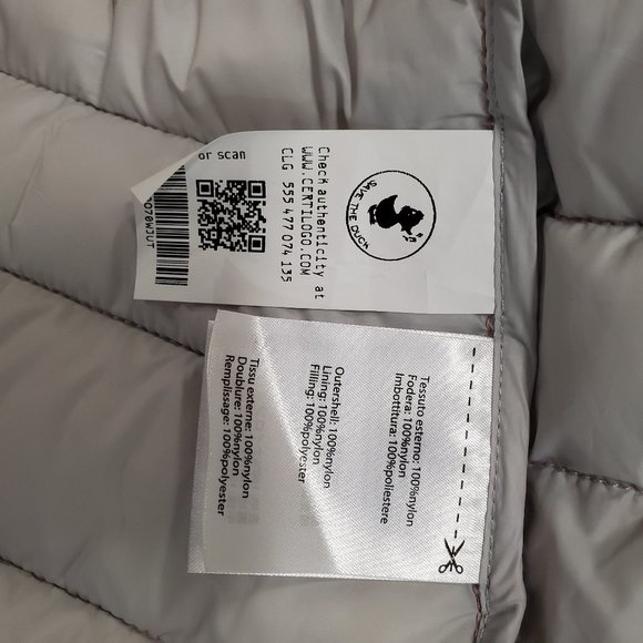 SAVE THE DUCK Blush Pink Giga Classic Puffer Coat - Picture 10 of 15